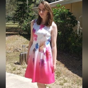 Calvin Klein Floral Dress
